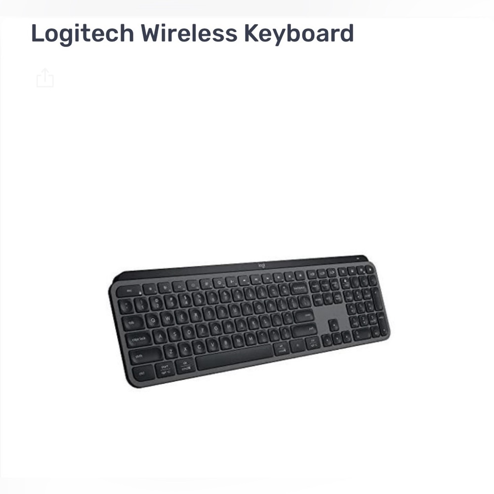 Logitech MX Keys S Wireless Keyboard